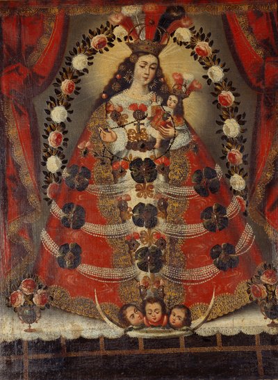 Den ubesmittede undfangelse, ca. 1700 af Cuzco School