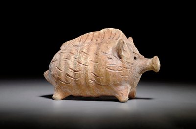 Hellenistisk rangle, ca. 1. århundrede f.Kr. (terracotta) af Cypriot Cypriot