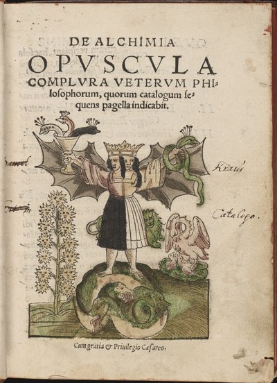 De Alchimia opvscvla complvra vetervm philosophorum, 1550 af Cyriacus Jacob