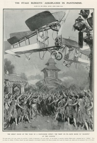 Scenen Bleriots af Cyrus Cuneo