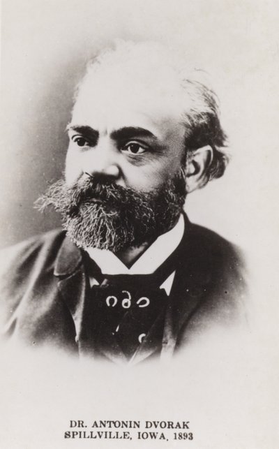 Antonin Dvorak i Spillville, Iowa, 1893 af Czech Photographer