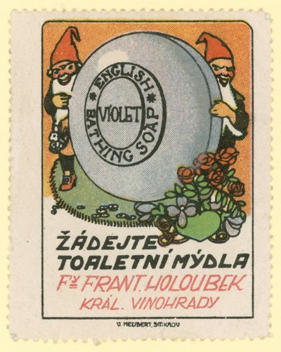 Frantisek Holoubek Violet Engelsk badesæbe af Czech School