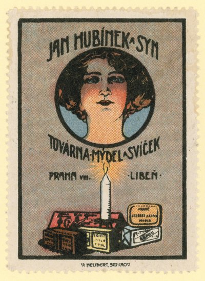 Jan Hubinek og Søn sæbe- og lysfabrik af Czech School