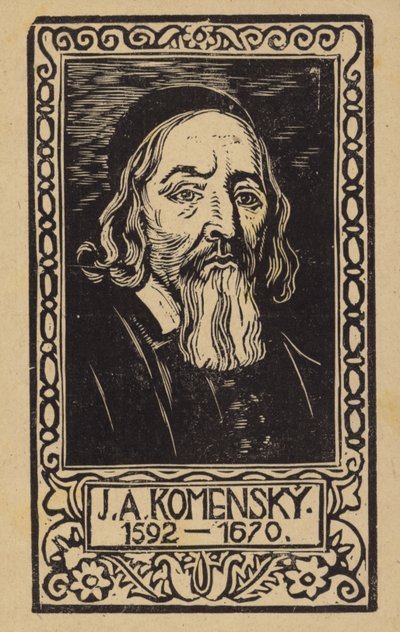 John Amos Comenius (1592-1670), tjekkisk lærer, pædagog og forfatter af Czech School