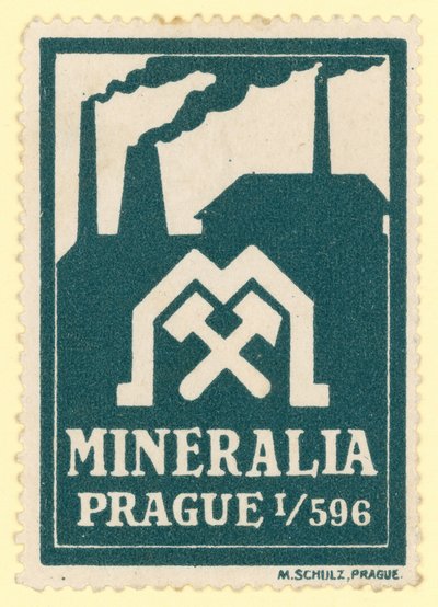 Mineralia Prag af Czech School