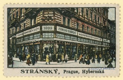 Stransky konditorer, Hybernska Street, Prag af Czech School