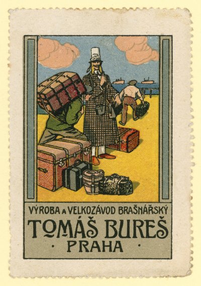 Tomas Bures rejsetasker, Prag af Czech School