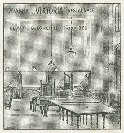 Viktoria cafe og restaurant af Czech School