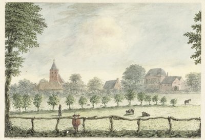 Udsigt over Renkum af D.A. Clemens
