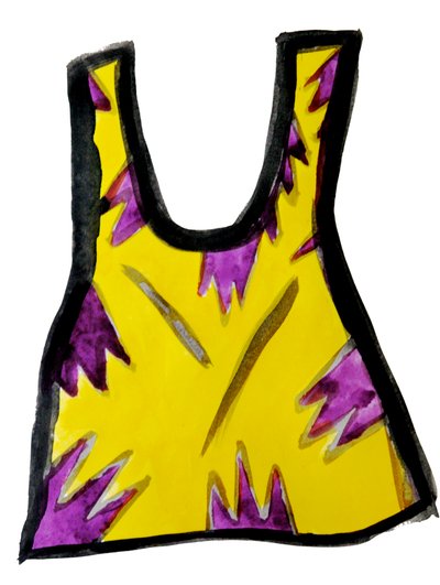 Gul Camisole af Daisy de Villeneuve