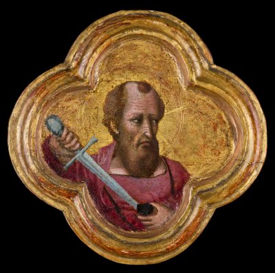 St. Paul (tempera på panel) af Dalmasio di Jacopo Scannabecchi Dalmasio di Jacopo Scannabecchi