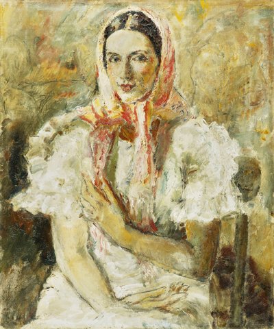 Russisk bondepige, Olga Eliena af Dame Ethel Walker