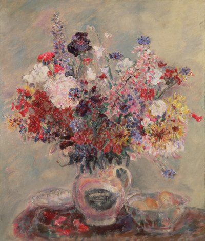 Sommerblomster (maleri) af Dame Ethel Walker
