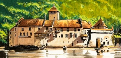 Chateau De Chillon af Dan Escott