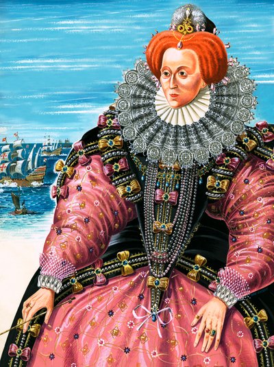 Dronning Elizabeth - Krigerdronningen af Dan Escott