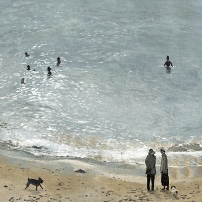 Bamaluz-stranden af Dan Hobday