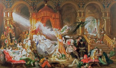Tornerose af Daniel Maclise
