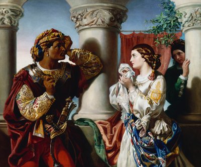 Othello og Desdemona af Daniel Maclise
