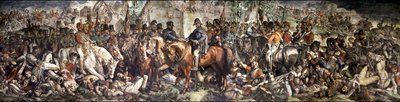 Mødet mellem Wellington og Blucher efter slaget ved Waterloo af Daniel (1806 70) Maclise