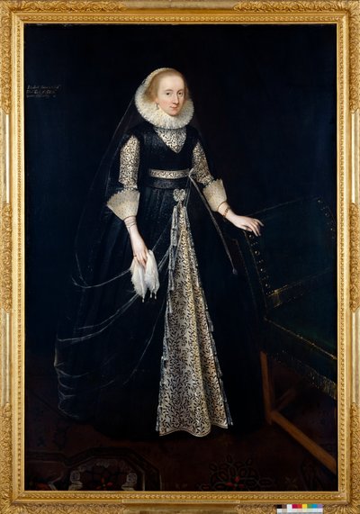 Elizabeth Howard (olie på lærred) af Daniel (attr. to) Mytens