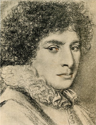 Kvindeportræt af Daniel Dumonstier or Dumoustier