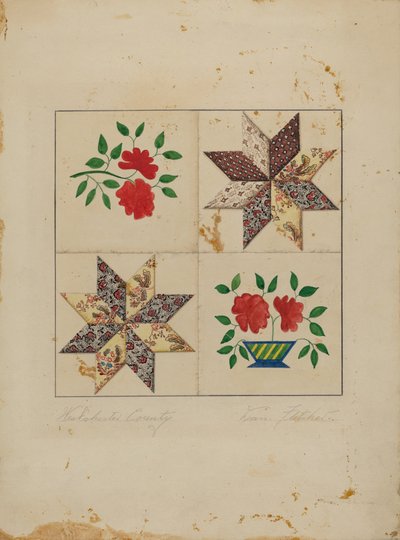 Patchwork Quilt af Daniel Fletcher