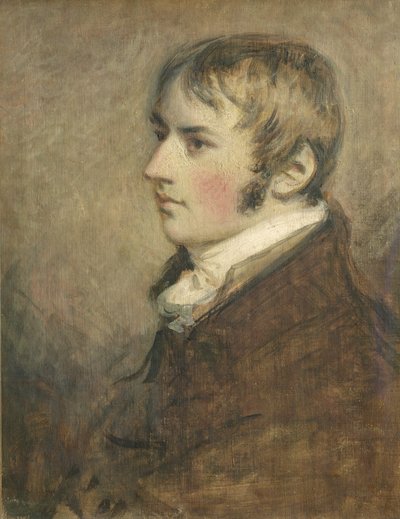 Portræt af John Constable (1776-1837) i en alder af tyve, 1796 (tempera) af Daniel Gardner