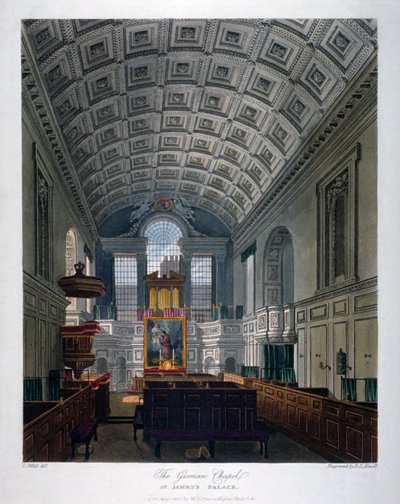 Indvendigt billede af Chapel Royal i St James