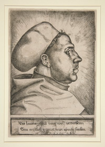 Martin Luther af Daniel Hopfer