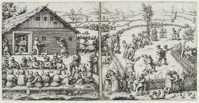 Festivalen, efter 1520 af Daniel Hopfer