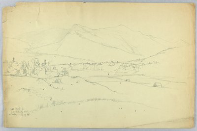 Bald Knob, fra enden af Waterville Road, Gurley