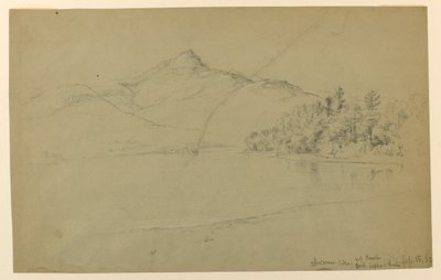 Chocorua Lake af Daniel Huntington