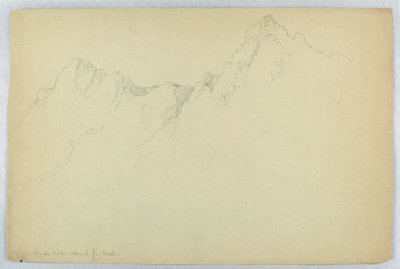 Dixville Notch, tilgang fra vest af Daniel Huntington