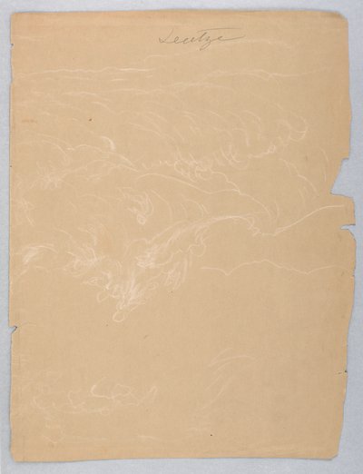 Tegning, Skyer, ca. 1840 af Daniel Huntington