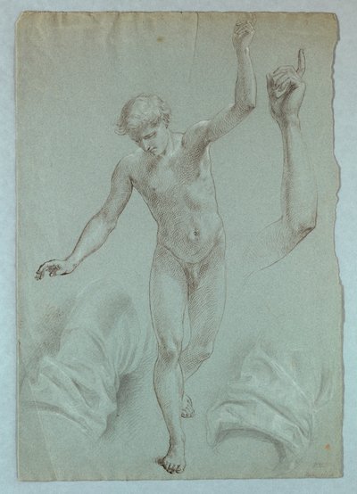 Tegning, studie til "Mercy