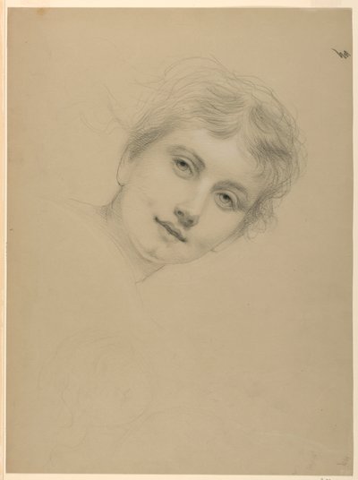 Tegning, studie til The National Ac, 1887 af Daniel Huntington