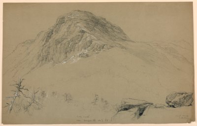 Kigger mod syd, Mount Mansfield, Vermont af Daniel Huntington