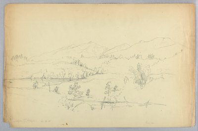 Mt. Jefferson fra nær Whitefield af Daniel Huntington