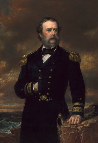 Samuel Francis Du Pont, 1867-1868. af Daniel Huntington