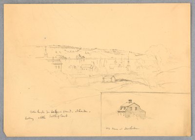 Udsigt over Groton Heights fra New London af Daniel Huntington