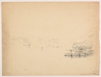 Vestbredden af Brienz-søen, Schweiz af Daniel Huntington