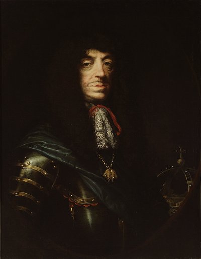 Jean II Casimir Vasa - Portræt af John II Casimir Vasa (1609-1672) af Schultz, Daniel, den yngre (1615-1683). Olie på lærred, størrelse: 90x71, ca 1661, Muzeum Narodowe, Warszawa af Daniel Jerzy Schultz