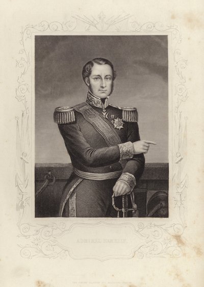 Admiral Havelin (engraving) af Daniel John. Pound