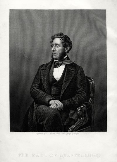 Anthony Ashley Cooper, 7. jarl af Shaftesbury, engelsk filantrop, c1880. af Daniel John Pound