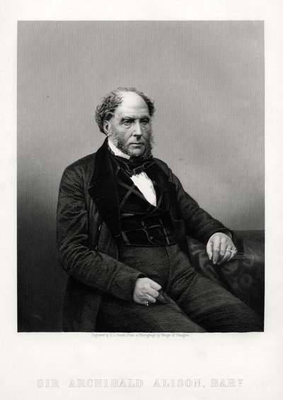 Archibald Alison, skotsk didaktisk og filosofisk forfatter, c1880 af Daniel John Pound