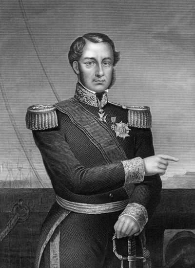 Baron Jacques Félix Emmanuel Hamelin 1768-1839, 1857. af Daniel John Pound