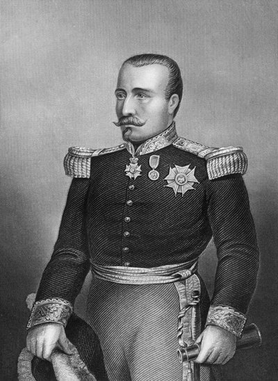 General Bosquet, fransk soldat, 1857 af Daniel John Pound
