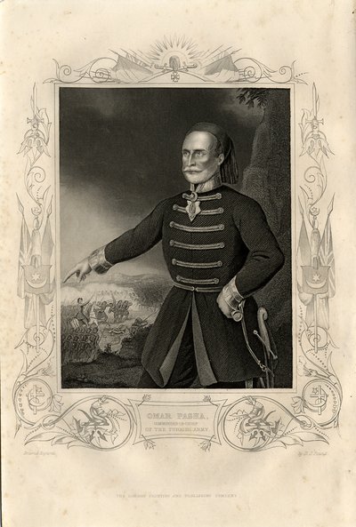 Portræt af Omar Pasha, 1856 af Daniel John Pound