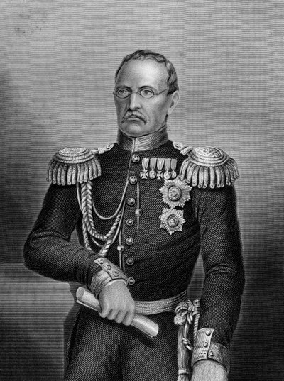 Prins Gortschakoff, russisk soldat, 1857 af Daniel John Pound