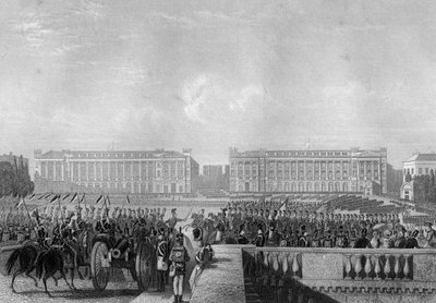 De allieredes indtræden intp Paris, 1815 c1857 af Daniel John Pound